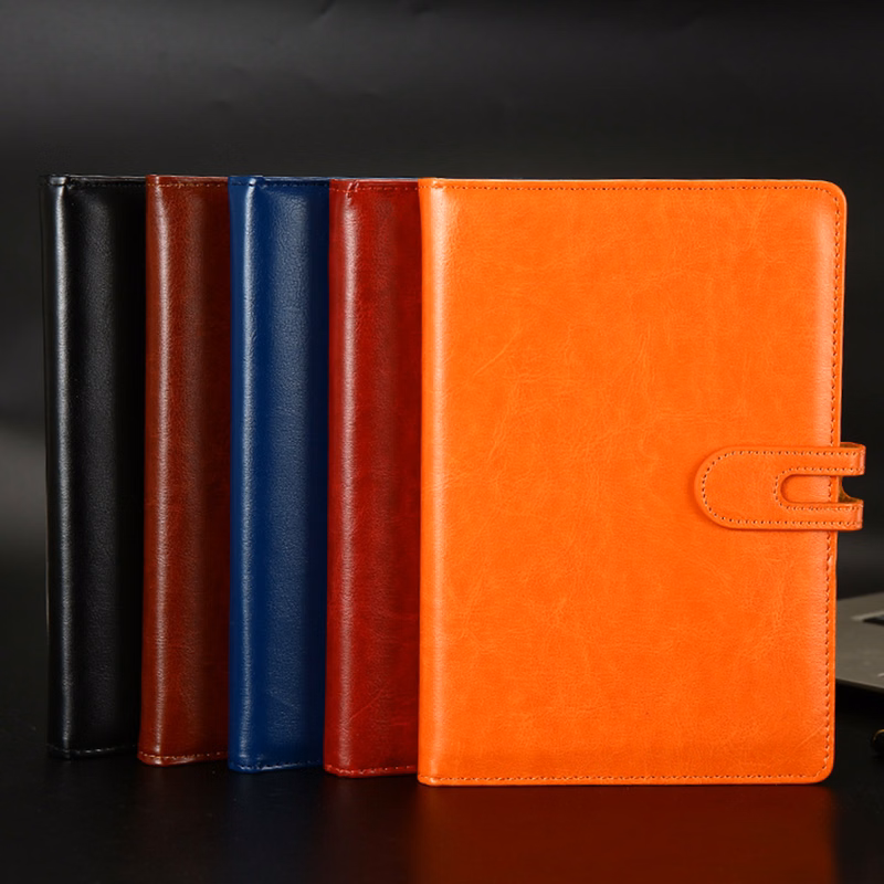 Luxurious A5 Leather Hardcover Notebook