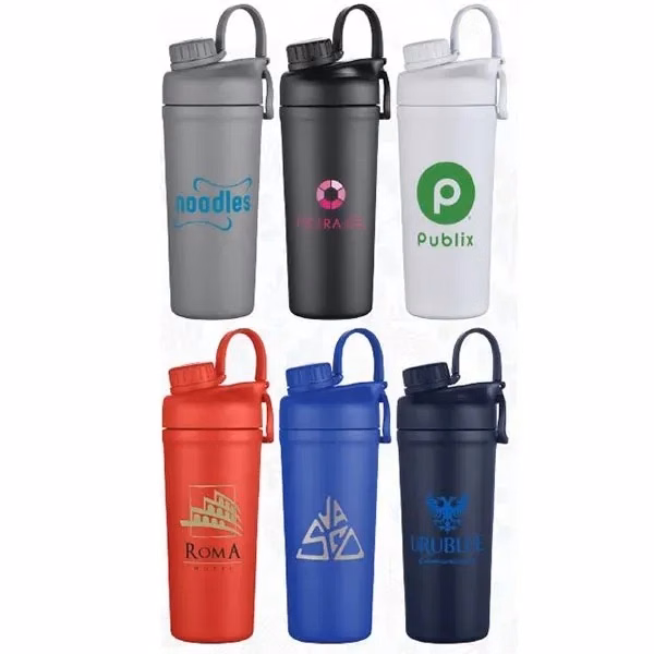 26 Oz. SipTek Shaker Bottle with Blender Ball