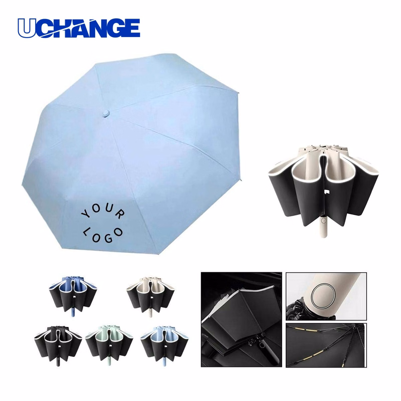 20 Rib Folding Umbrella with UV Protection