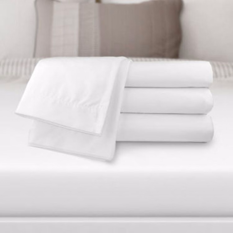 T210 Cameron King Flat Bed Sheets