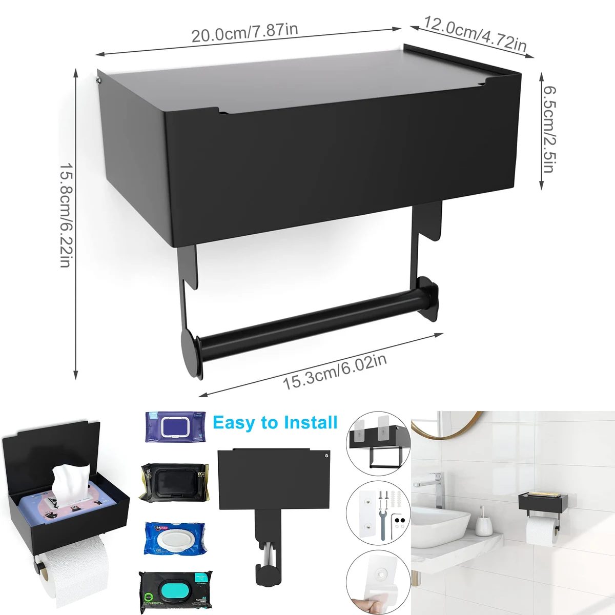 Toilet Paper Holder 1