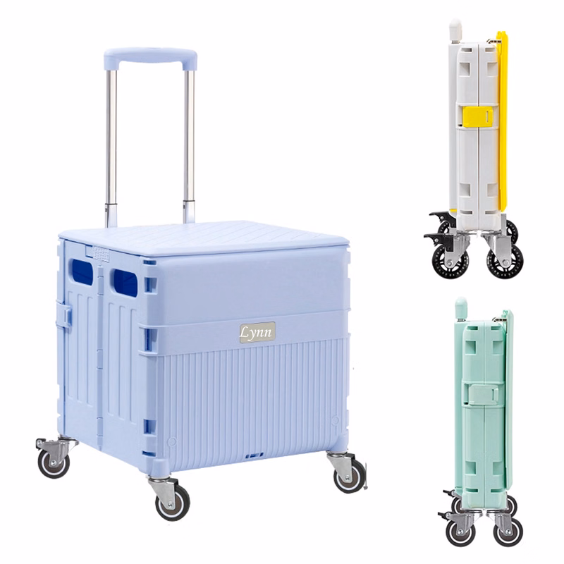 Folding Shopping Camping Picnic Trolley Cart
