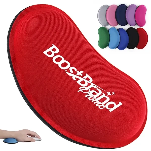 Custom Ergonomic Contoured Mouse Wrist Rest — Professional Desk Comfort 1