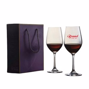 16oz 2 Pieces Crystal Wine Glass Set