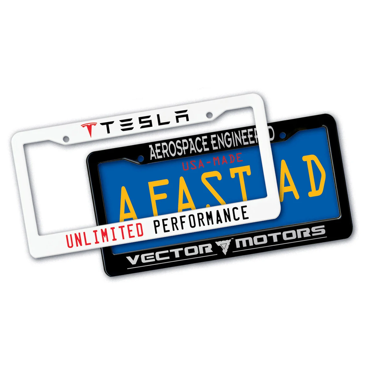 USA Deluxe License Plate Frames 1