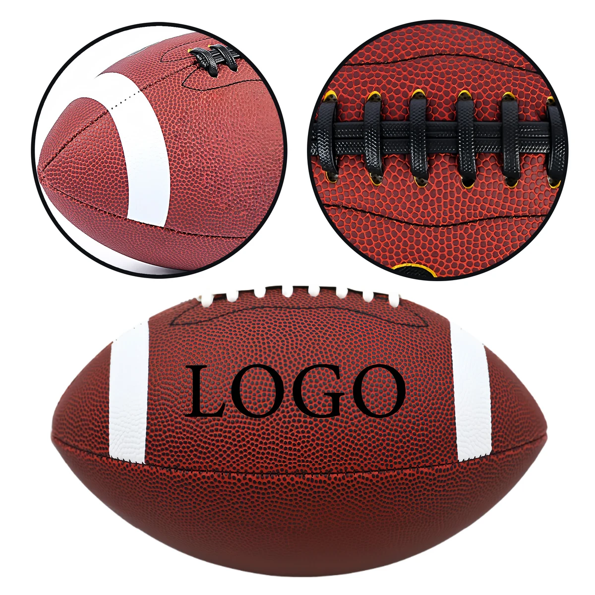 American Outdoor Machine-sewn Rugby Ball 1