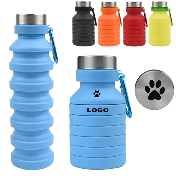 Collapsible Water Bottle for Commutes, Fitness and Travel 1