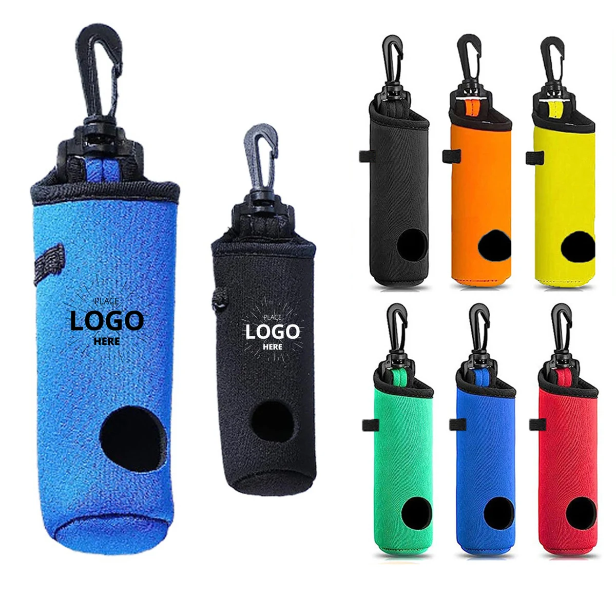 Neoprene Golf Ball Pouch Holder 1
