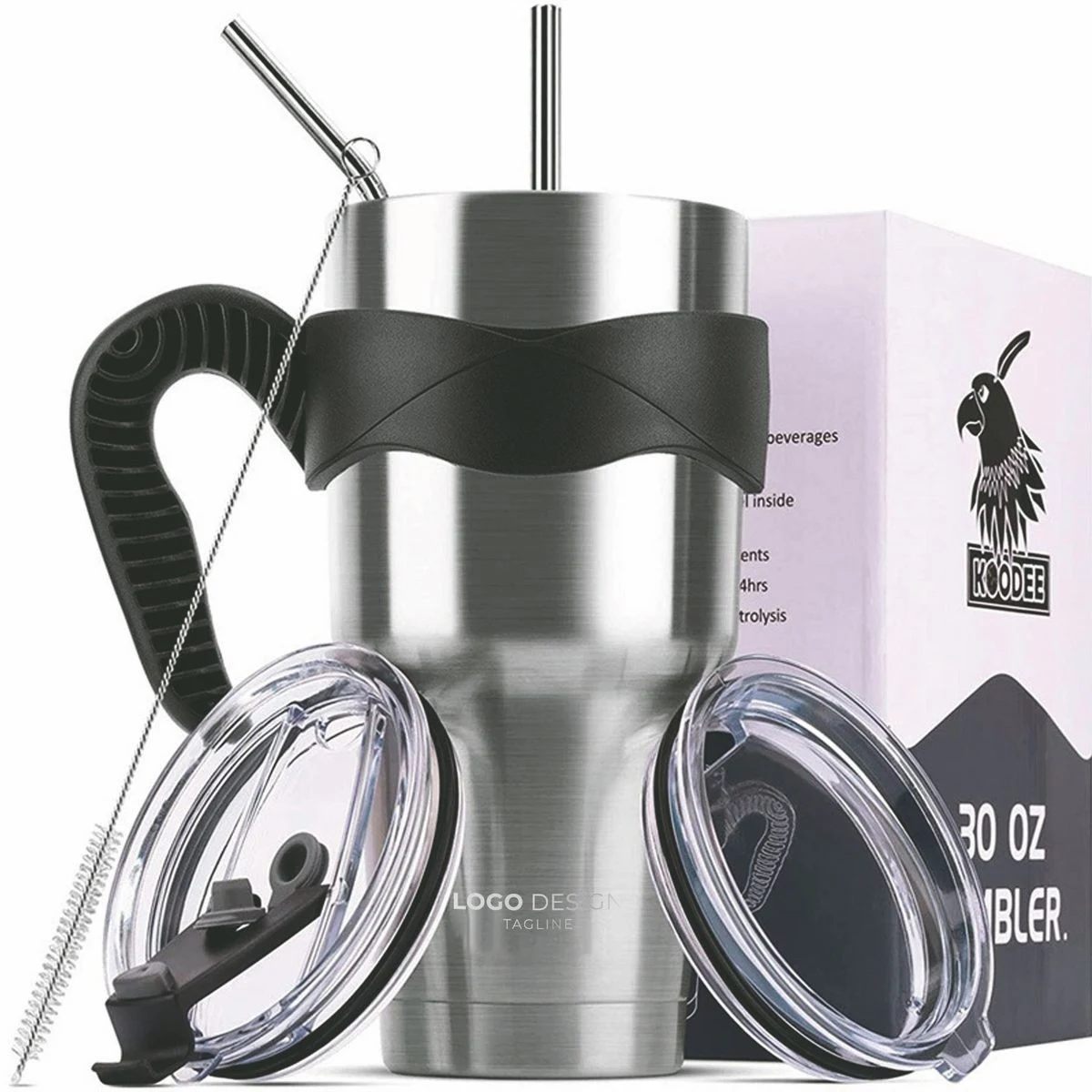 30oz Tumblers, Comfortable Replacement Handle for Vacuum Tumbler Tumbler & More 1