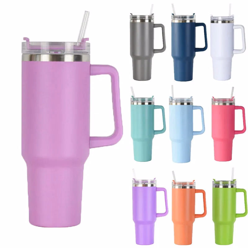 Insulated Water Bottle, Tumbler, 40oz