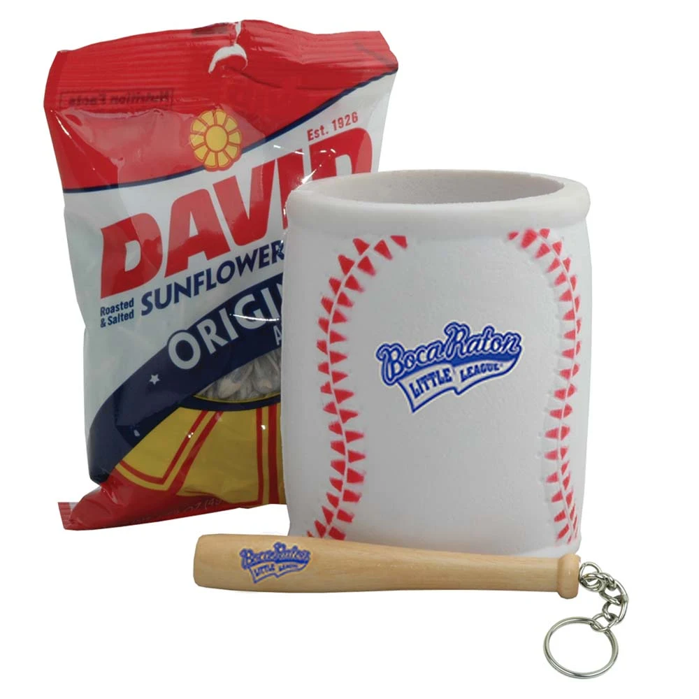 Baseball Fan Cooler Kit, custom koozie with logo imprint 1