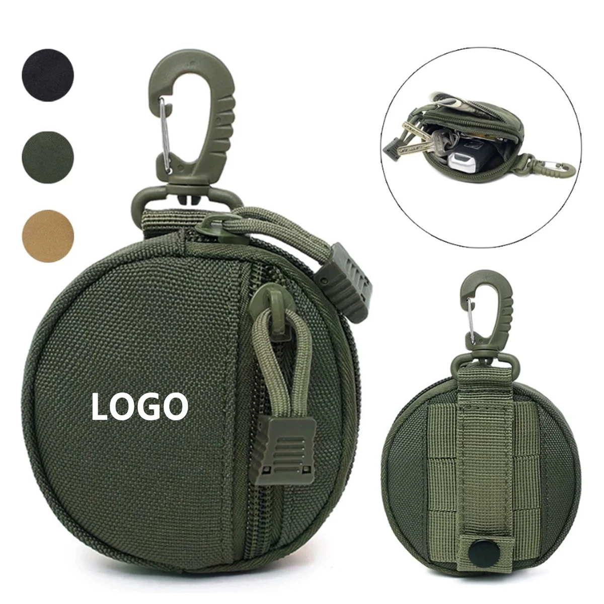 Portable Round Tactical Hanging Bag 1