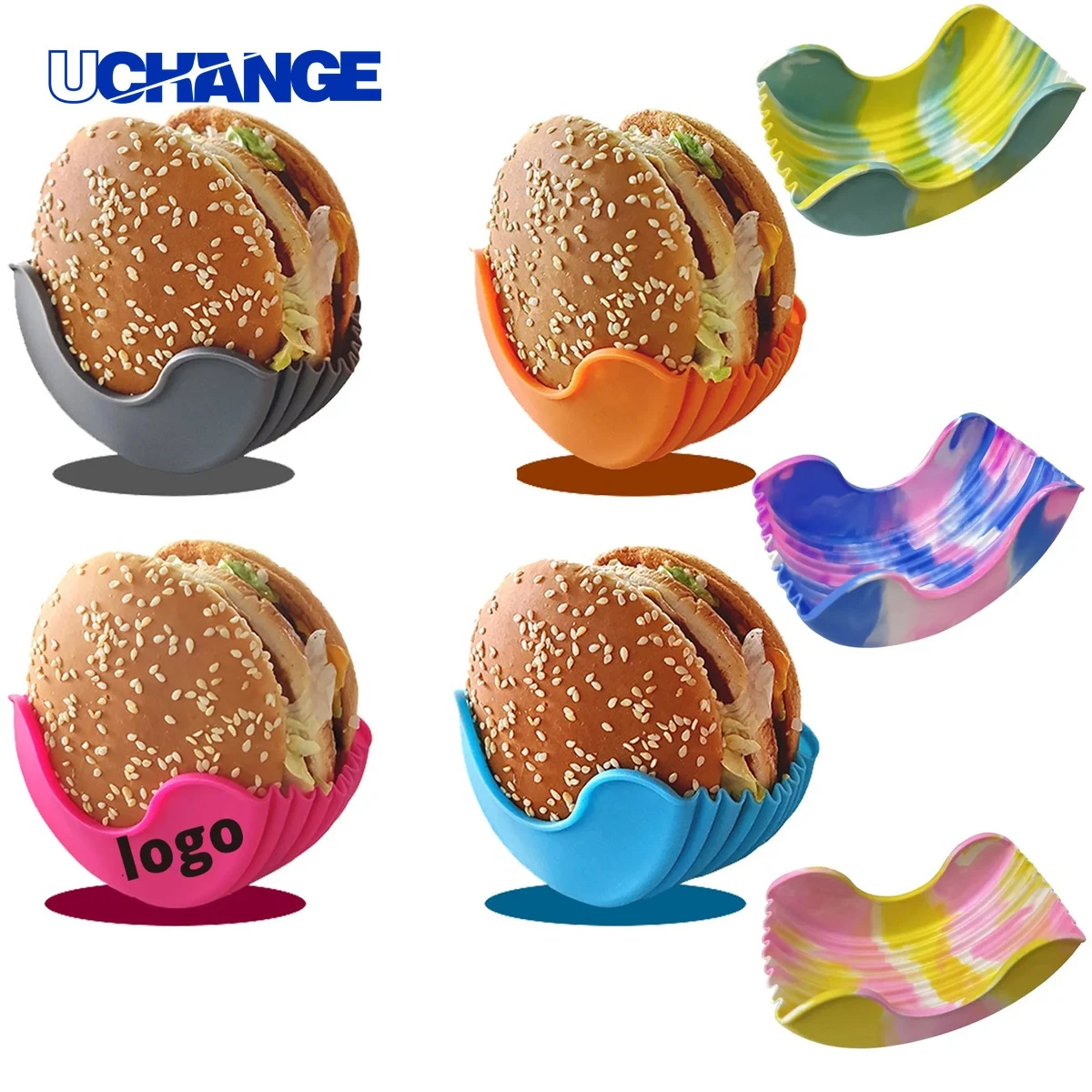 Retractable Adjustable Hamburger Holder Box 1