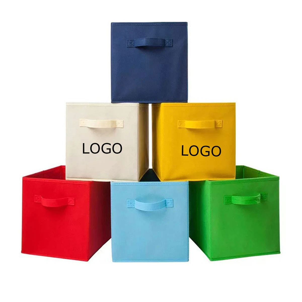 Foldable Cube Storage Organizer Bins 1