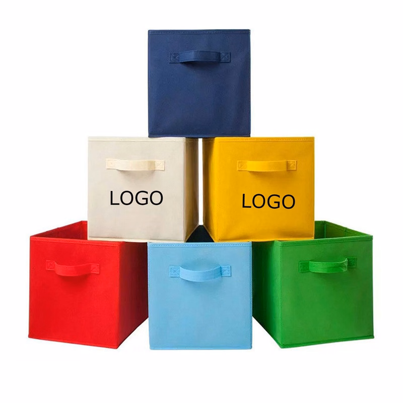 Foldable Cube Storage Organizer Bins