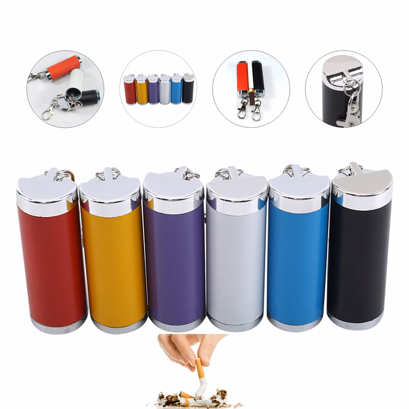 Portable Outside Keychain Ashtray