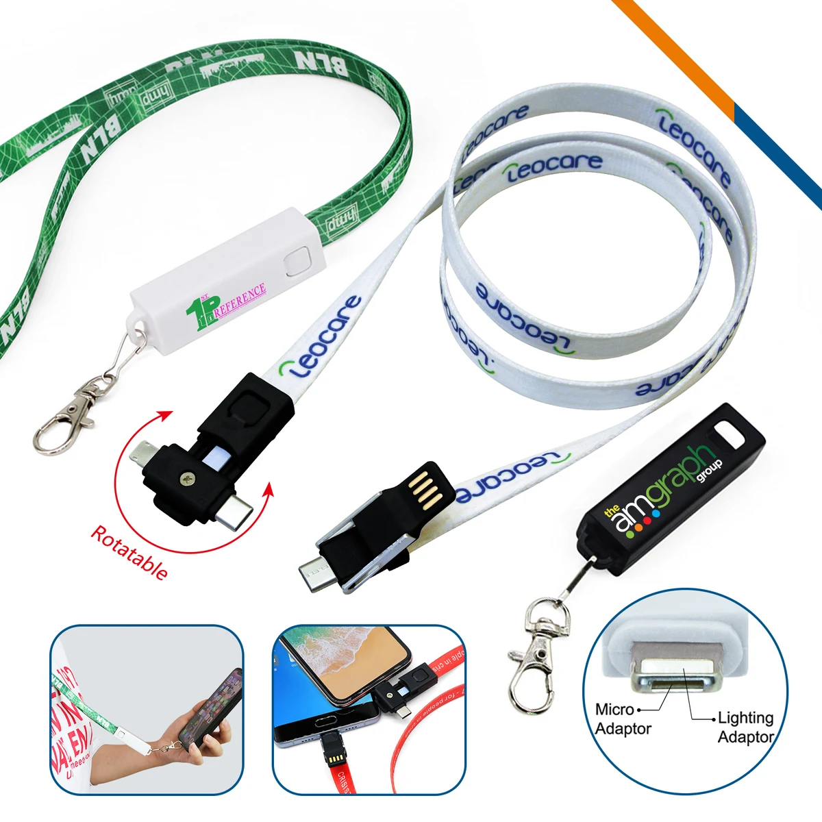 Admiral 3in1 Lanyard Cable 1