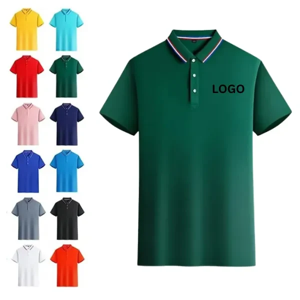 Men's Quick-Dry Polyester Polo Shirt 1