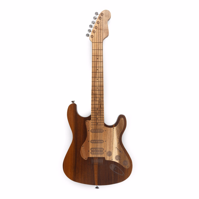 Guitar Legend Cheese Board & Tools Set