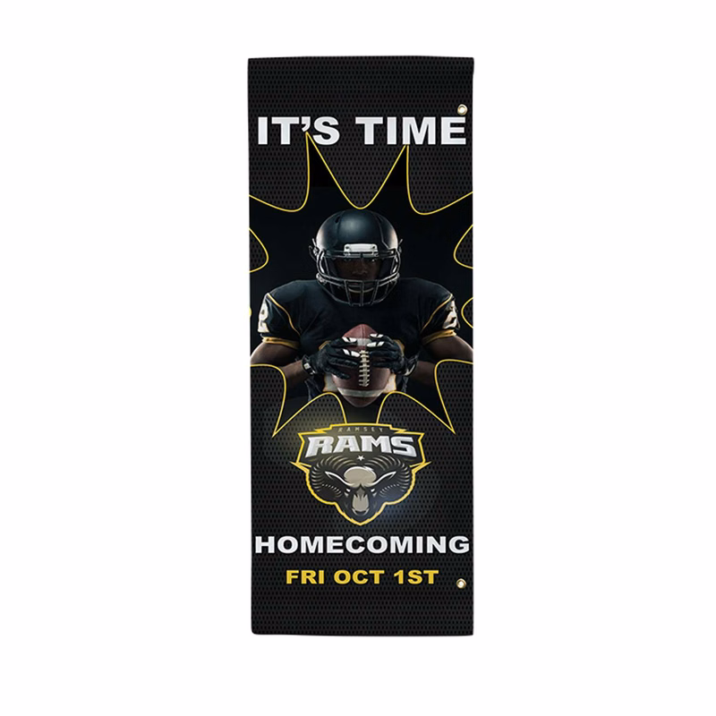 18" x 48" Vinyl Boulevard Banner Single-Sided