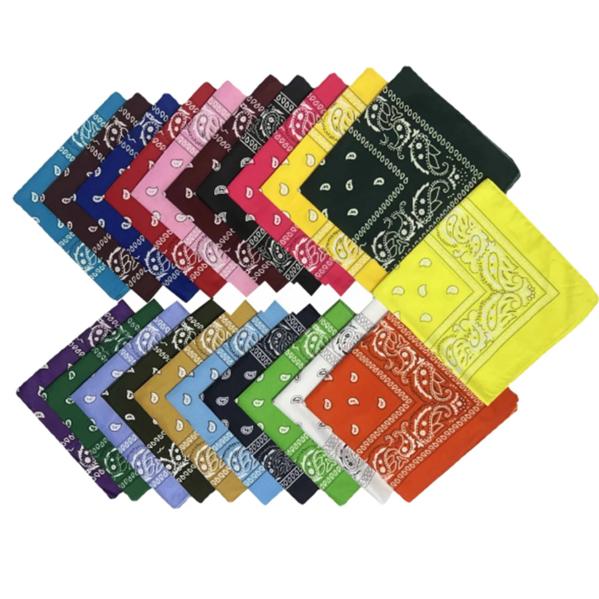 Multifunctional Polyester Bandanna Square Scarf 1