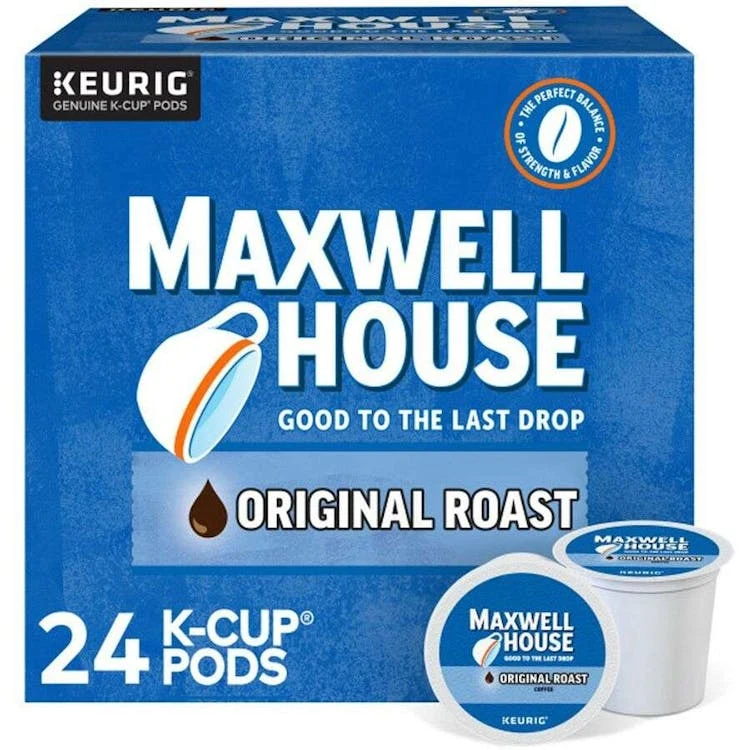 Maxwell House K-Cup Original Roast Coffee - 24 Pack 1
