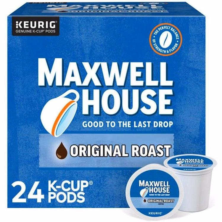Maxwell House K-Cup Original Roast Coffee - 24 Pack