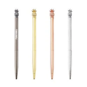 Slim Pineapple Metal Pen 1