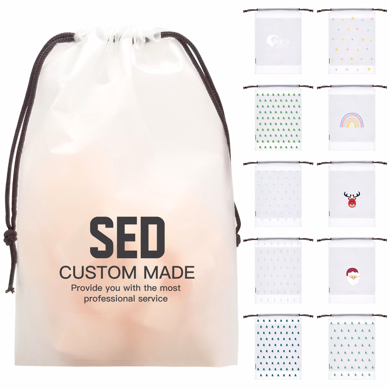 Clear PE Shoe Bags for Travel
