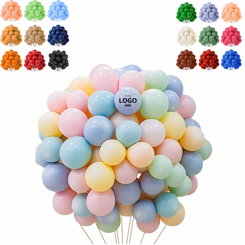 10 Inch Pastel Color Macaron Latex Party Balloons