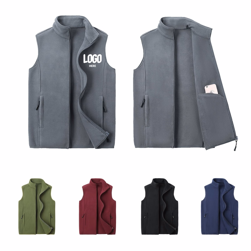 Fleece Sleeveless Warm Jacket