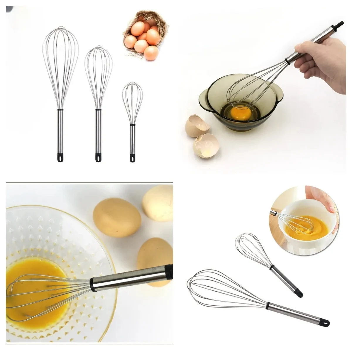Stainless Steel Balloon Whisk Tool 1