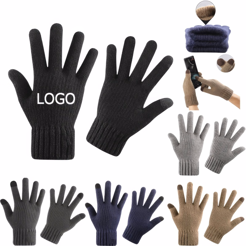 Thickened Winter Wool Gloves