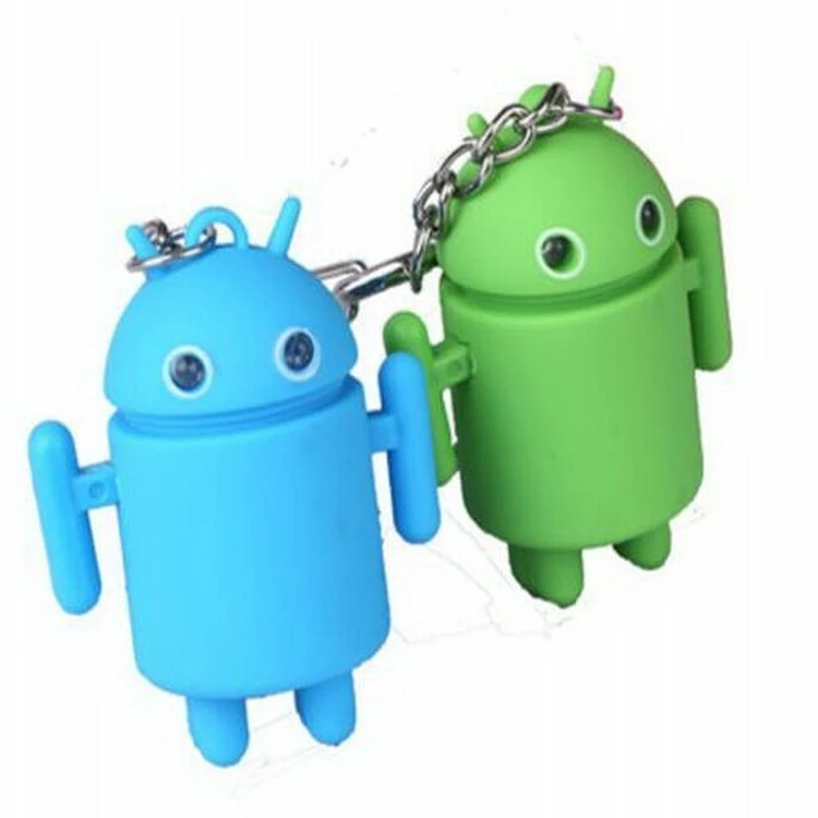 Android LED Keychain toys with Sound Flashlight 1