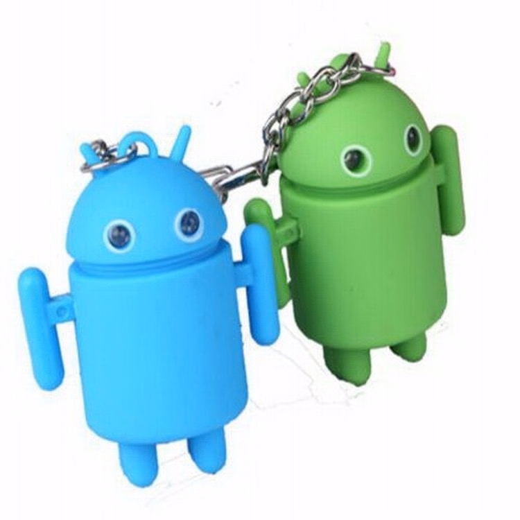 Android LED Keychain toys with Sound Flashlight