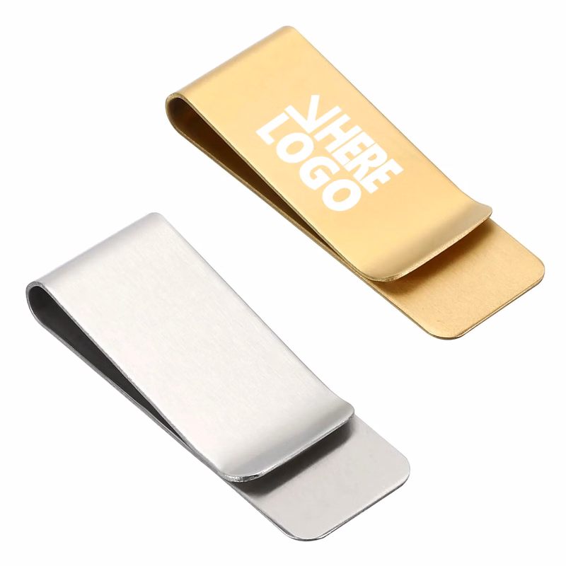 MOQ 100PCS Metal Money Clips
