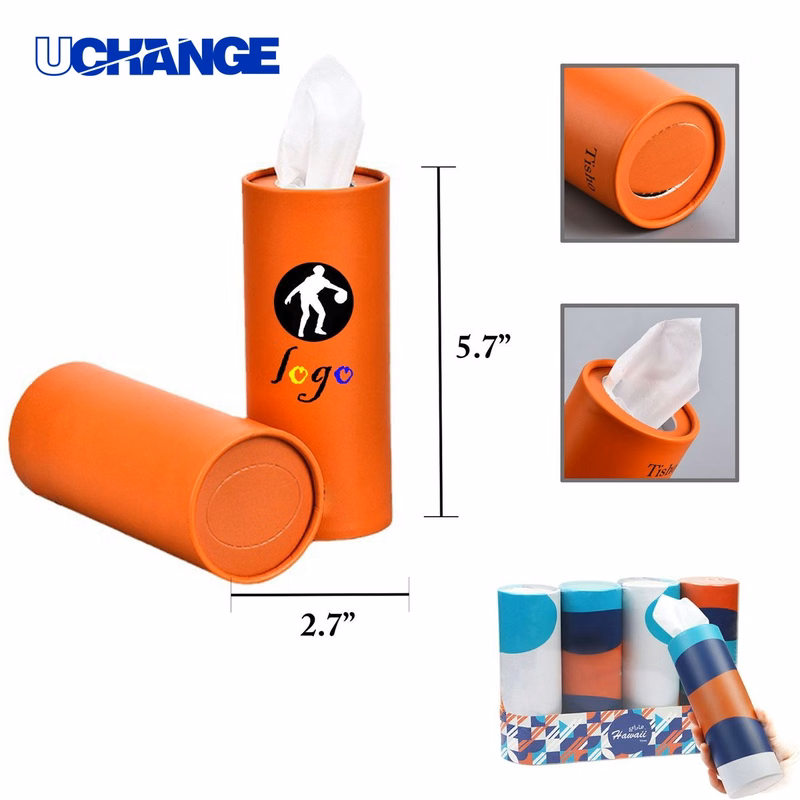 Round Car Tissue Dispenser Holder