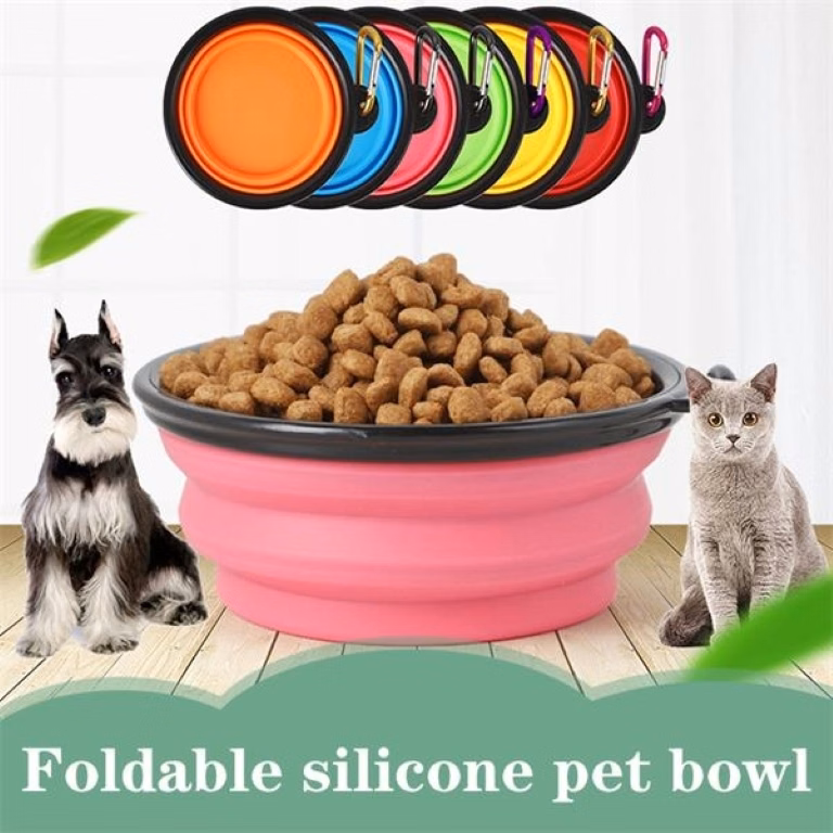 Foldable Silicone Pet Bowl
