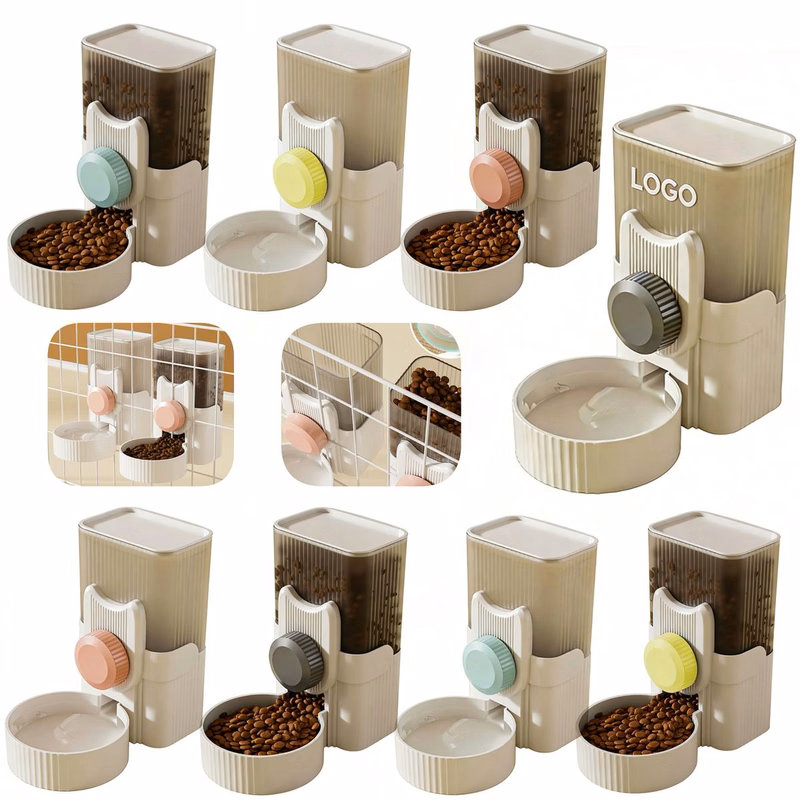 Space Saving Pet Hanging Feeding System
