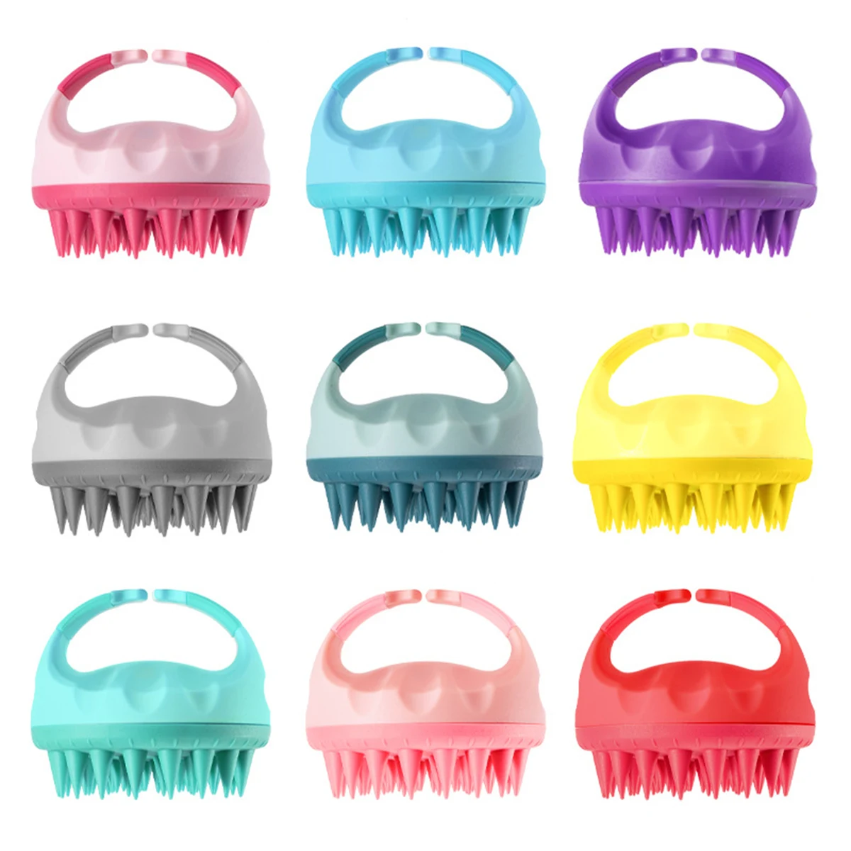 Bathroom Silicone Scalp Brush 1