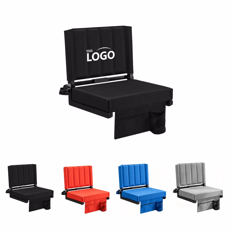 Custom Logo Portable Foldable Stadium Seat Cushion