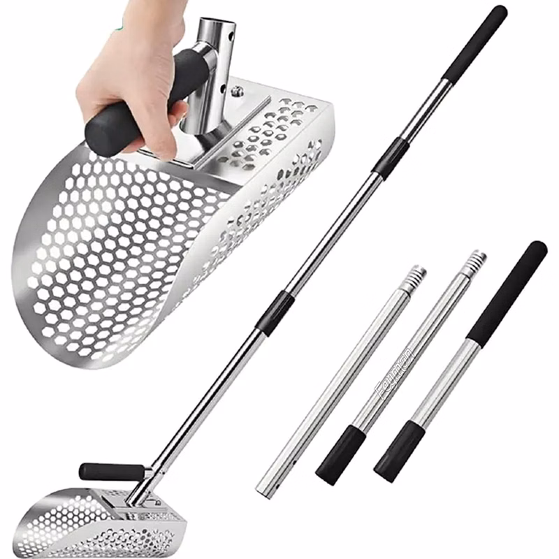 Long Handle Metal Detector Sand Shovel