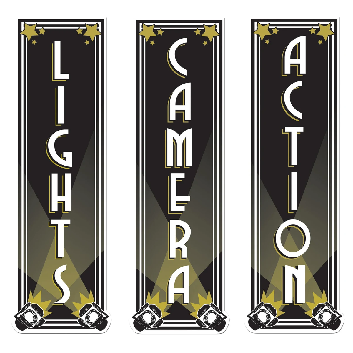 Lights, Camera, Action Cutouts 1