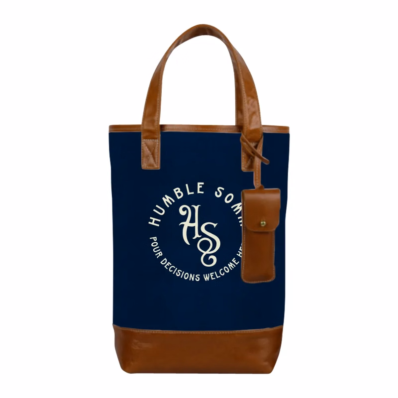 Elegant Nylon Wine Tote