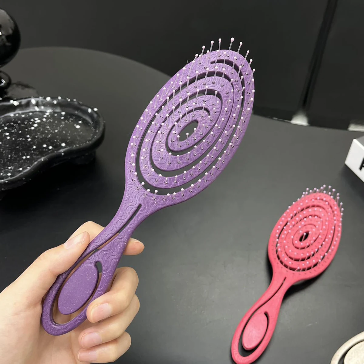Hair Straightening Brush for Smooth and Shiny Hair 1