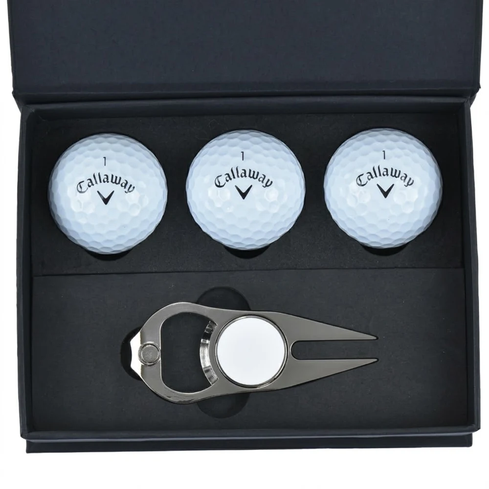 Golf Gift Set with Callaway® Warbird Balls & Divot Tool 1