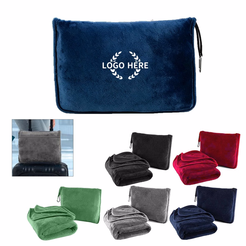 Travel Neck Pillow & Blanket