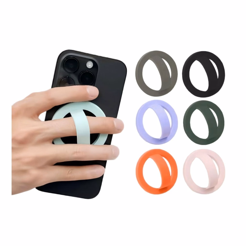 Silicone N52H Magnetic Phone Ring Grip