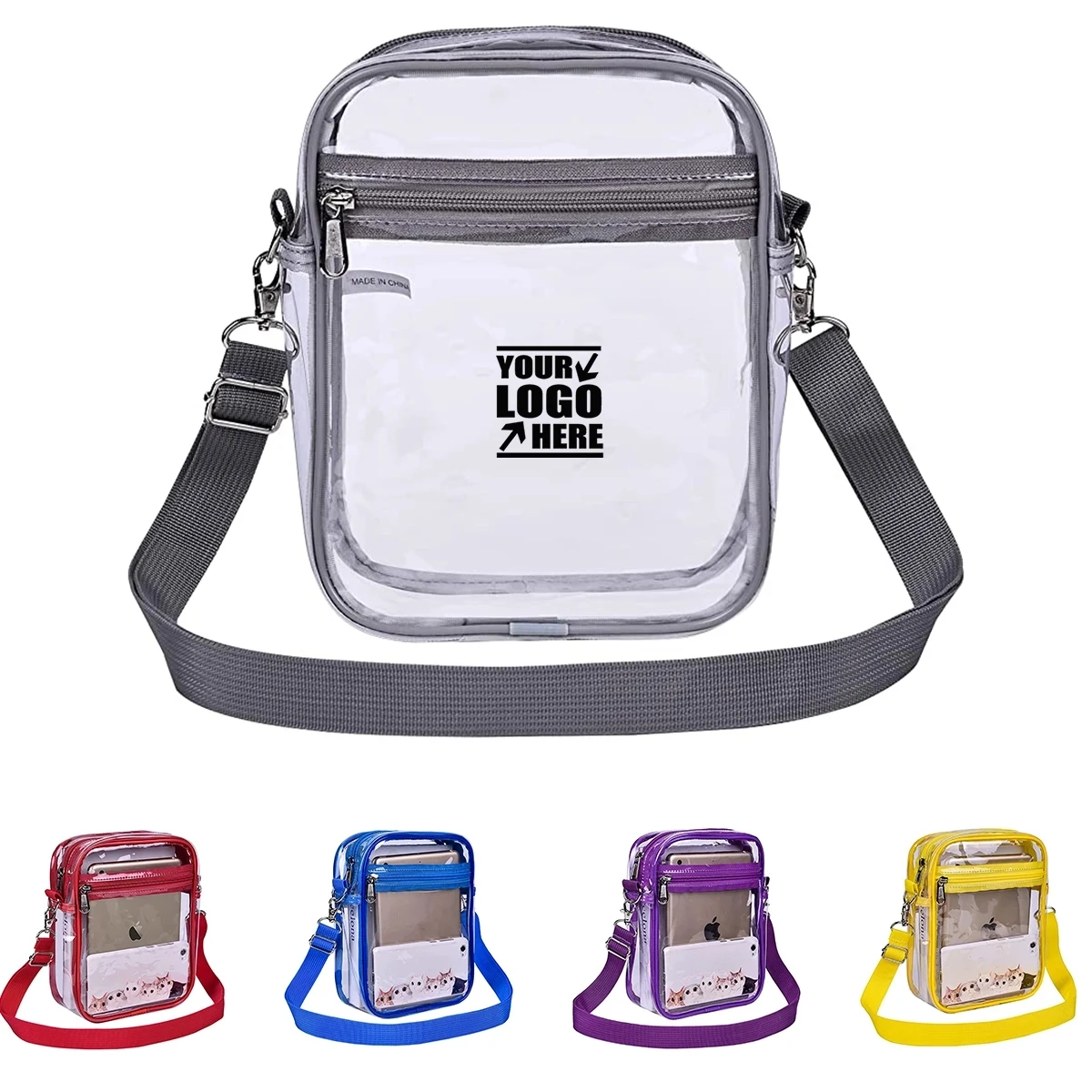 Clear Messenger Bag for Work & Business Travel 1