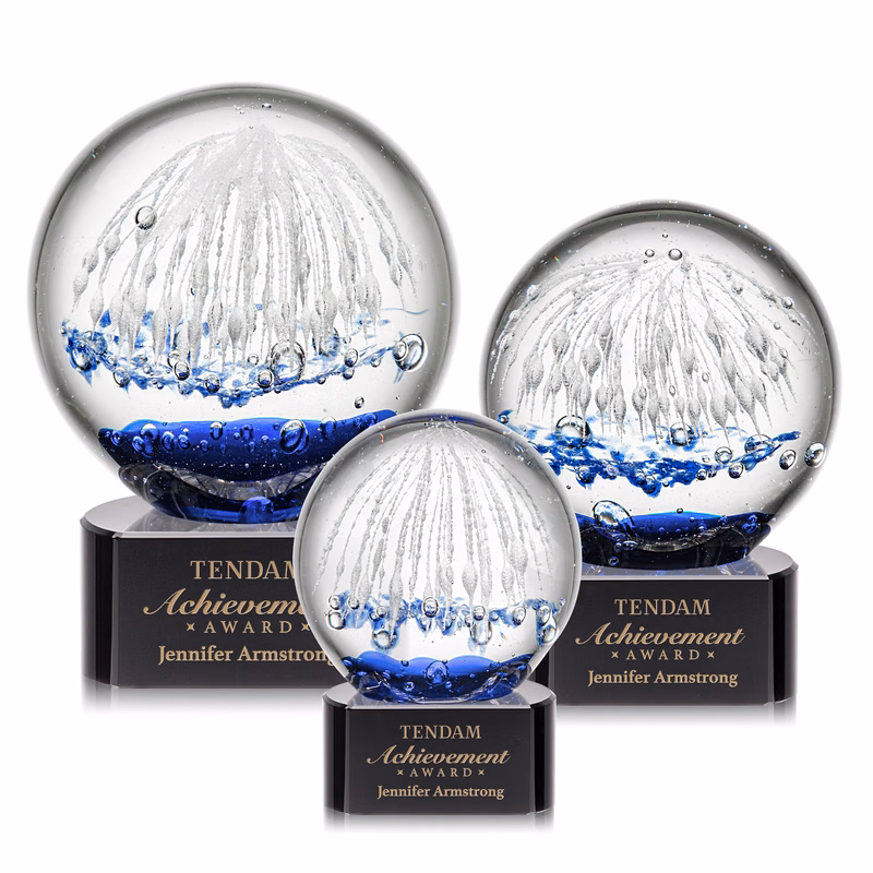 Starburst Award on Paragon Base - Black
